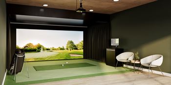 The Hendrey-Golf Simulator Rendering